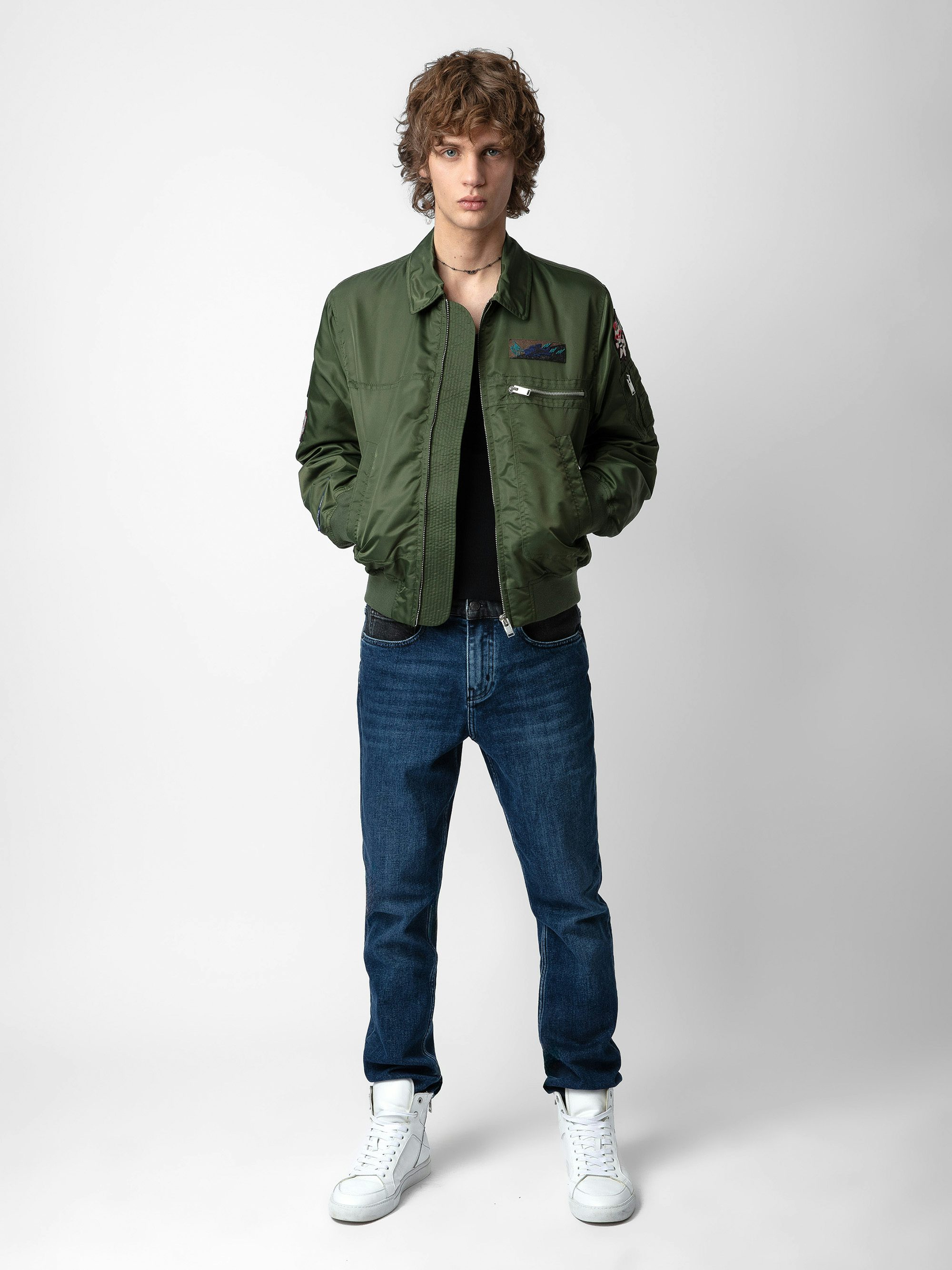 Bolid Jacket - Unisex Jacket with zip fastening, pockets and customisations created by Humberto Cruz.